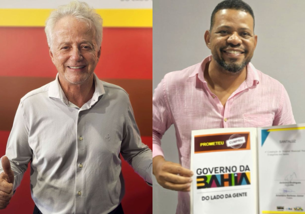 Prefeitos de Araçás e Santaluz deixam base de ACM Neto e declaram apoio a Jerônimo Rodrigues